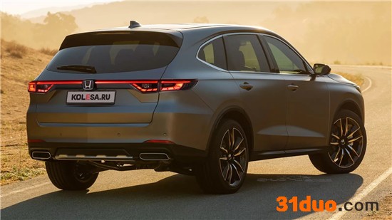 采用全新设计风格 本田Pilot渲染图曝光