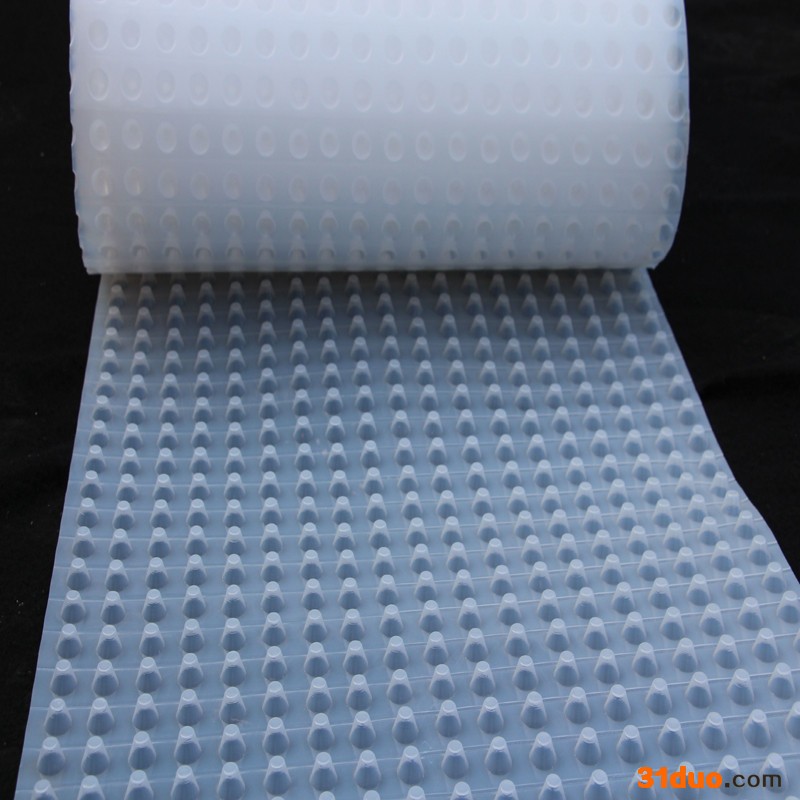 疏水板 高分子防护排水异形片 车库顶板绿化排水板车库顶板排水板