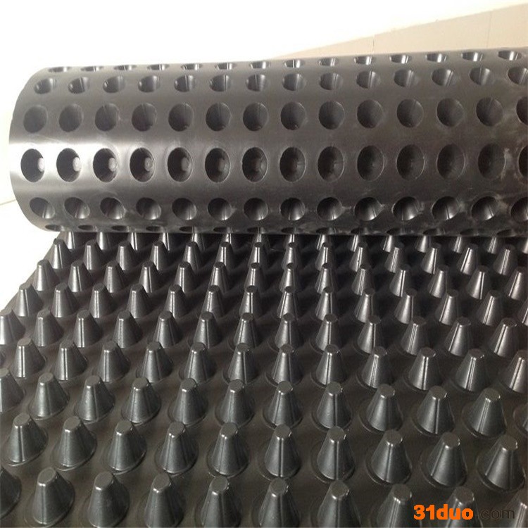 现货直供车库花园排水用操作简凹凸排水板 价格优惠