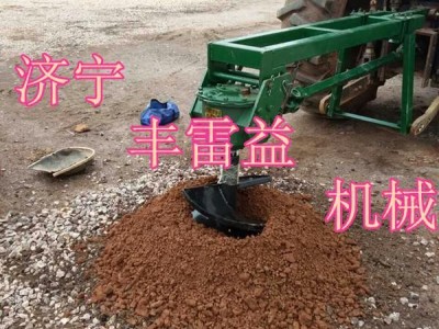 蚌埠新款植树挖坑机悬挂式打坑机树苗种植机
