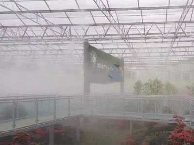 永创嘉辉喷雾主机 德州花卉市场喷雾加湿系统  花卉大棚加湿喷雾设备 造雾机