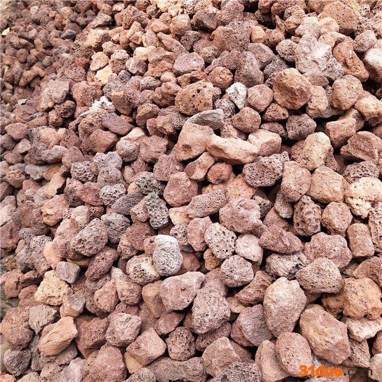 花卉火山石 人工湿地火山岩填料 可定制