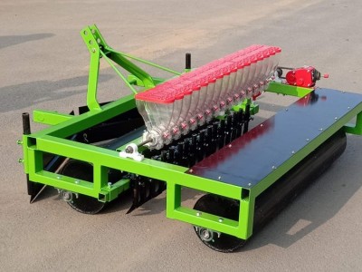 小型花卉药材精播机 六行谷子播种机 汽油蔬菜播种机