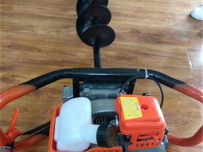 荒地种树挖坑机 花卉栽种打坑机 汽油打眼机价格