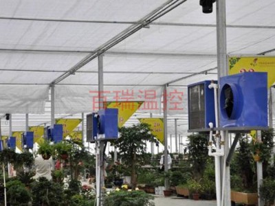 山东百瑞温控设备 **暖风机 花卉温室采暖设备