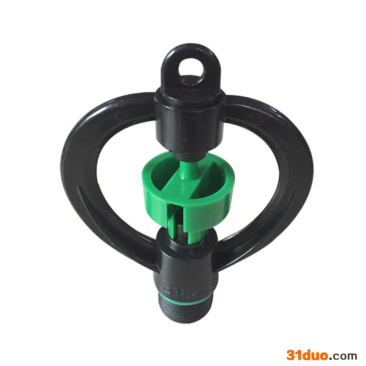 农用360度旋转吊挂喷头 大棚园艺花卉育苗喷灌用雾化微喷头