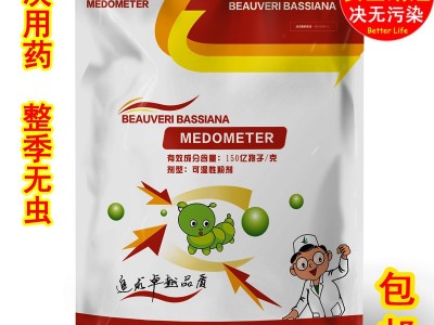 白僵菌 球孢白僵菌 生物制剂治地下虫防地下害虫花卉植物厂家