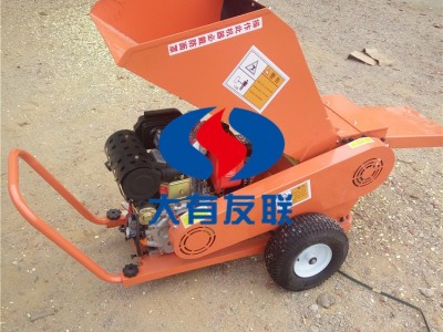 深圳柴油葡萄藤树枝破碎机 花卉枝条打碎机型号