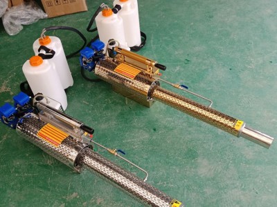 手持式打药弥雾机 轻便汽油弥雾机图片 花卉打药弥雾机 新型双管弥雾机