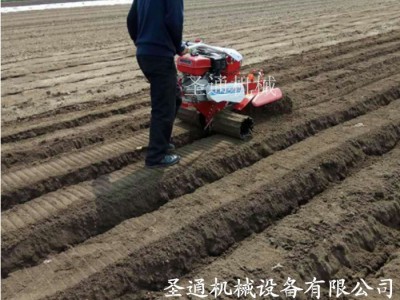 大棚花卉移栽开沟机 牡丹施肥开沟机 菜棚小型开沟起垄机