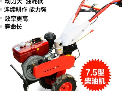 水田旱田汽油手扶旋耕机     多功能菜地花卉汽油旋耕除草机