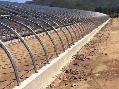 花卉大棚 几字钢大棚 椭圆管