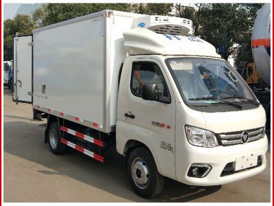 6吨花卉冷藏车 解放食品冷藏车