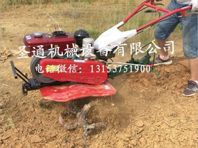 昆明花卉基地旋耕机 农田翻土耕地机 温室大棚旋耕机