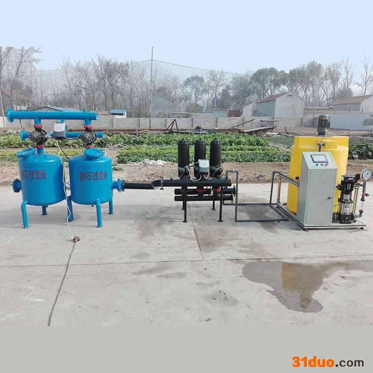 厂家定制果树农田灌溉水肥一体机 花卉大棚智能施肥便携式施肥机