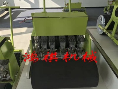 新龙县手推式蔬菜种子播种机 大型花卉药材点播机 谷子播种机K