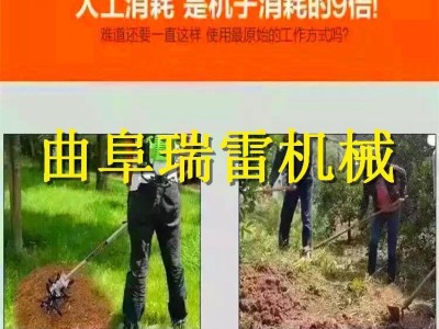 重庆锄草机新型农用工具瑞雷牌锄草机花卉烟草开沟培土机 汽油背负式锄草机山东济宁 背负式锄草机