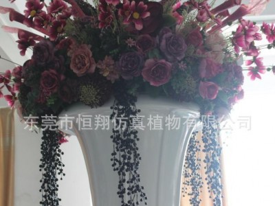 仿真花卉，人造花艺设计，假花艺术插花花材，艺术插花，