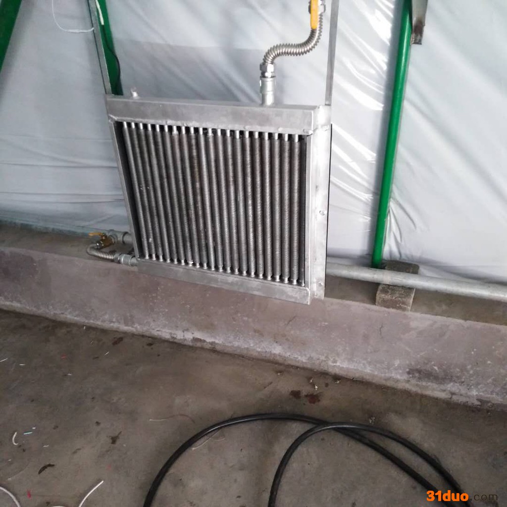 百瑞温控设备 铝合金暖风机 暖风机** 鸡舍育雏加温水暖风机 温室花卉取暖·水暖散热器