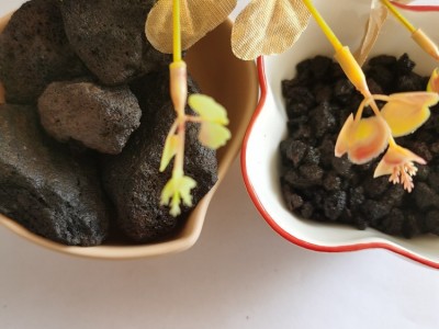 红色火山石 花卉铺面火山石 烧烤火山石 火山石价格 源头厂家批发 质量可靠