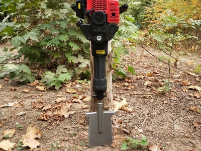 花卉移植起苗汽油铲式挖树机 手提式小型挖树机 新型轻便挖树机