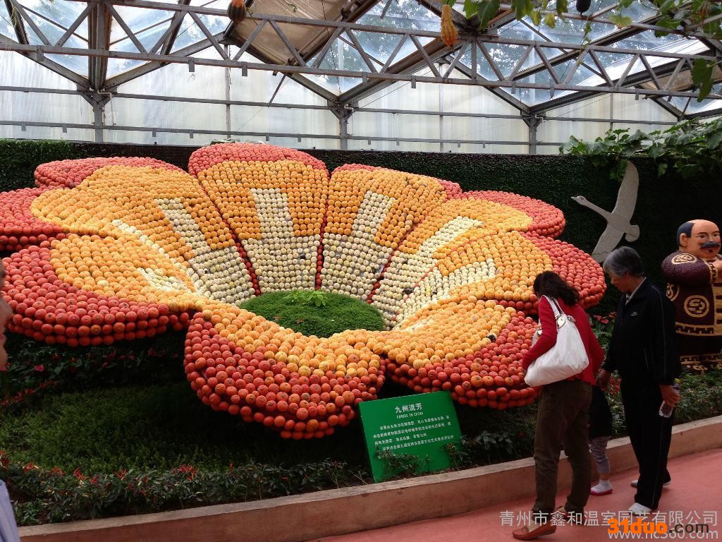 供应鑫和花卉市场温室设计建设