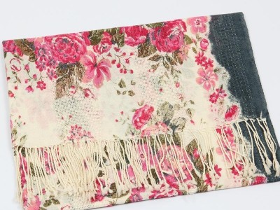 批发 花卉围巾 新款 流行 欧美围巾 新款围巾H-206