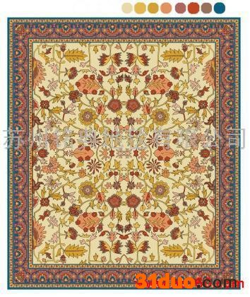 供应铭典**花卉地毯