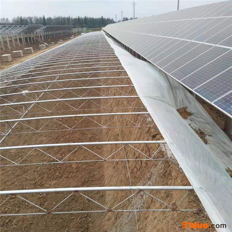 鑫宝金20210429 云南玻璃温室建造中 花卉玻璃温室 温室设计施工