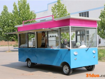 2018街头美食车火热招商中  小本致富_2018年小吃致富平台