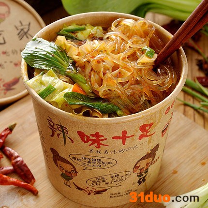 嗨吃家酸辣粉速食方便酸辣粉代工全国招商加盟