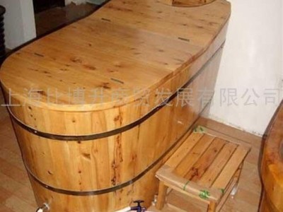 供应蒸好家用香柏木泡浴桶 招商中