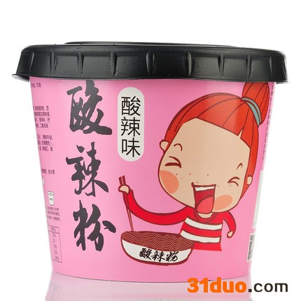 九月天 酸辣粉 手工酸辣粉 方便速食6桶/整箱装网红酸辣粉 质量可靠  全国招商加盟