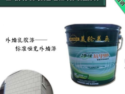 标准哑光外墙乳胶漆 佛山防霉乳胶漆 外墙乳胶漆招商代理