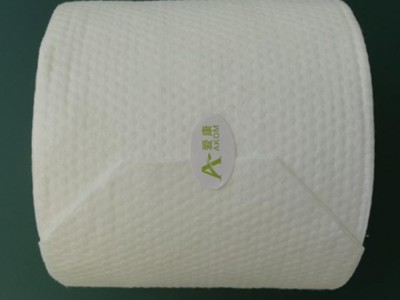 供应爱康木浆布柔巾卷招商