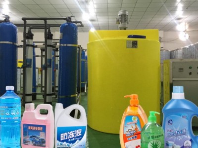 西安蓝盾专业供应沐浴露生产设备成人用浴露生产机器 新型沐浴露生产设备招商一机多能沐浴露采购机器 成套沐浴露生产设备供应商