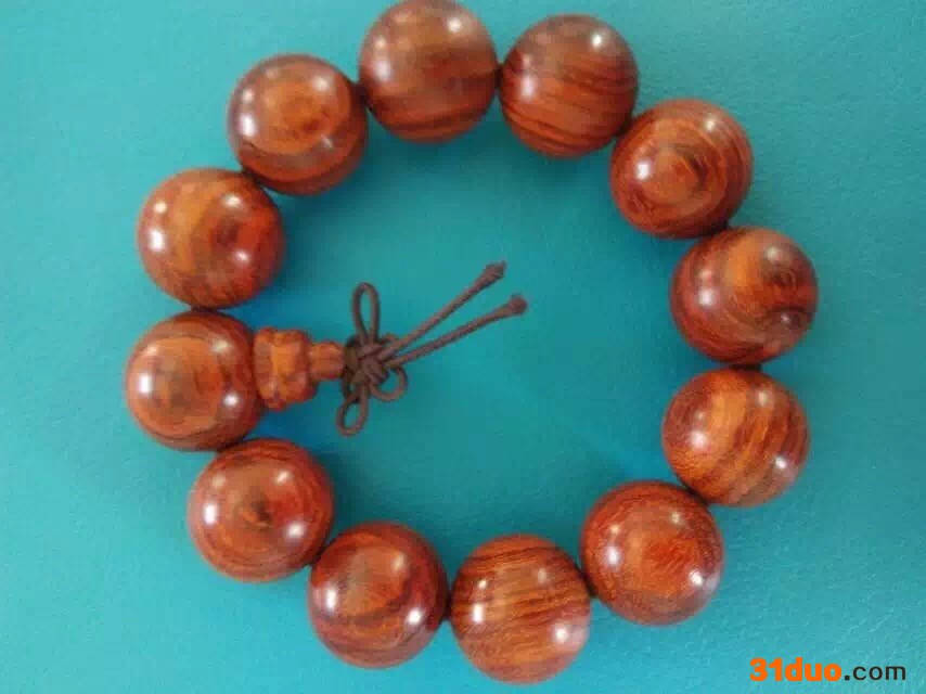 威海盛冠木业 檀木佛珠  佛珠手链批发 招商加盟批发