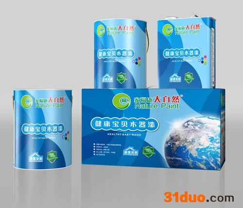 【大自然漆招商】大自然环保漆 健康宝贝木器漆
