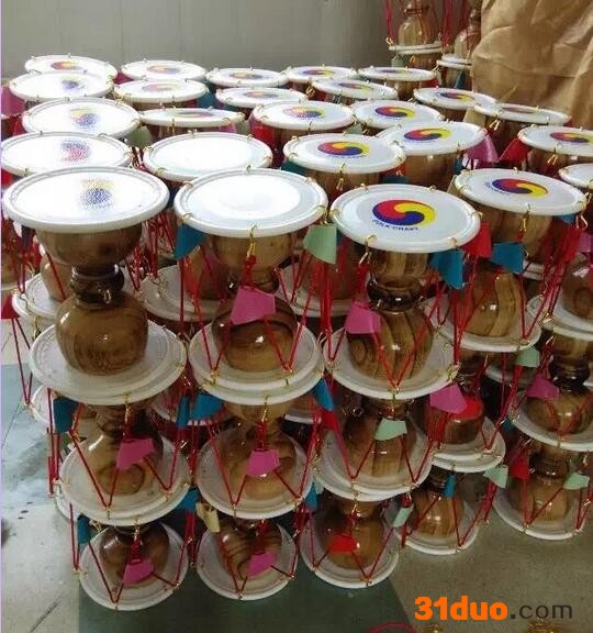 威海盛冠木业 韩国平安鼓 太极鼓 挂饰 小饰品批发 招商