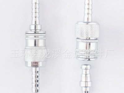 直销 ￠7.2锁套快速接头镀铬 救火呼吸器配件