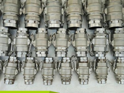 【YONG DA】C型+E型快速接头油罐车阳端公端接头A,B,C,D,E,F,DC,DP,H,HS,KJA,带法兰扳把式