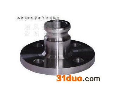 不锈钢304/316阳端法兰快速接头