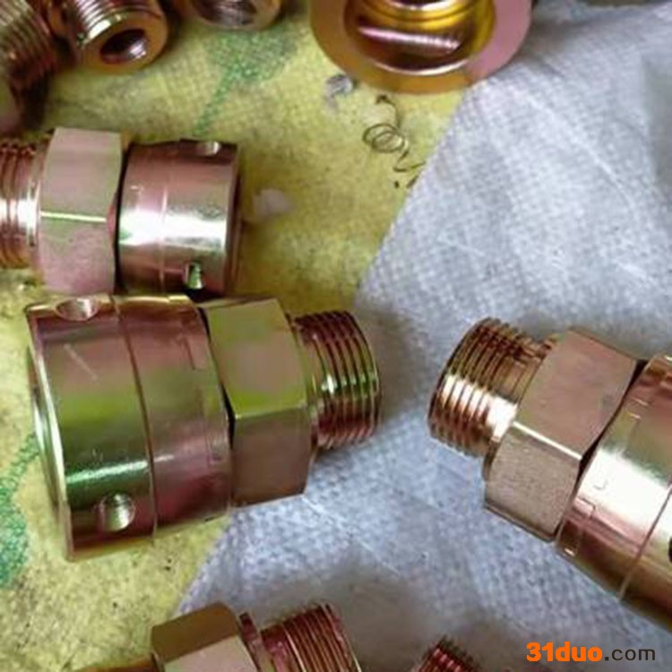 厂家生产矿山配件快速接头座 大口径K型扣压接头 煤矿大口接头支持定制