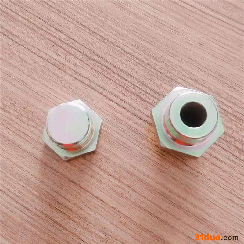 诺冠过渡接头对丝碳钢外螺纹连接快速接头外丝加长过渡接头直螺纹螺杆管接头 变径对丝可定做加工