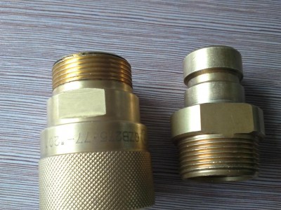 客户定制特大加厚 气动快速接头德式female 公接插芯ma