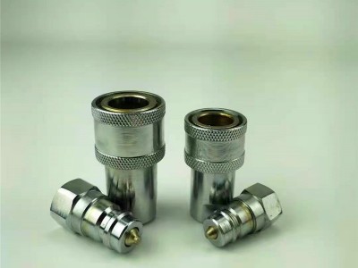 诺冠KZD碳钢开闭式液压快速接头油管快换接头