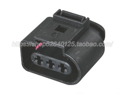 3孔 塑料快速接头 连接器 汽车接插件 塑料件DJ7035A-3.5-21