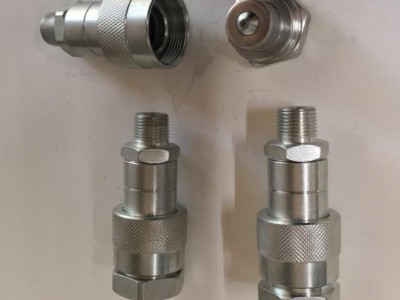 **恒创KZE-B 快速接头KZE-B螺纹锁紧式液压快速接头液压千斤顶超高压快速接头NPT3/8高压快速接头