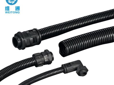 波纹管快速接头 塑料接头 软管直接头弯接头波纹管专用接头配套