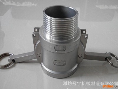 不锈钢304/316材质6寸快速接头 DN150扳把式卡套接